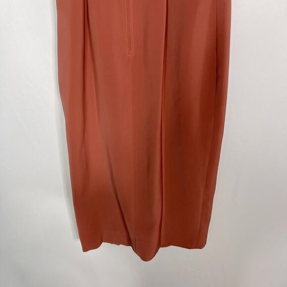 Keepsake The Label XSmall Mauve Pink Spice Overpowered Midi Dress VNeck Cocktail - Picture 7 of 13